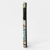 Moderne Bloemontwerpen Case-Mate iPhone Case (Achterkant/links)