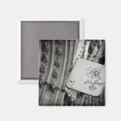 Moderne bloesemmagneet magneet (Voorkant / Achterkant)