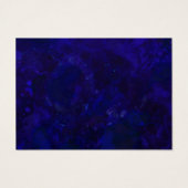 Moderne Blue Calligraphy Mariage Transport (Dos)