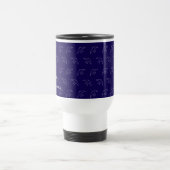 Moderne Blue Swallow Pattern Mok (Center)