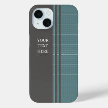 Moderne Blueprint Grid iPhone Hoesje IPC01