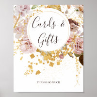 Moderne Blush Bloemen | Kaarten en Cadeaus Bord
