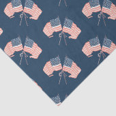 Moderne boerderij  rustieke Amerikaanse vlag Tissuepapier (Detail)