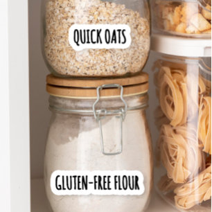 Moderne Boerderij Stijl Spice & Pantry Etiketten Z Sticker