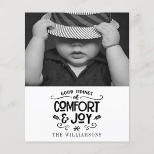 Moderne boerderij Zwart-wit budget Kaart