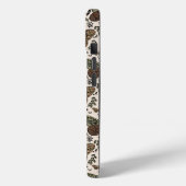 Moderne Boheemse Moth Wildflowers Abstract patroon Case-Mate iPhone Case (Achterkant / Links)