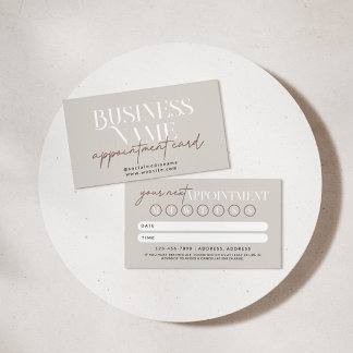 Moderne Boho Afspraak Herinnering Kaart Afsprakenkaartje