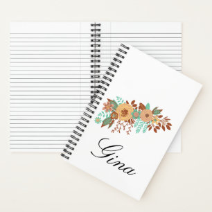 Moderne Boho Bloem Notitieboek