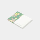 Moderne Boho Bloemen Kleurrijk Post-it® Notes (Schuin)