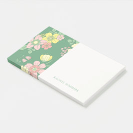 Moderne Boho Bloemen Kleurrijk Post-it® Notes