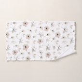 Moderne Boho Floral Design Handdoek Set (Handdoek)