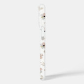 Moderne Boho Floral Design iPhone hoesje (Achterkant / Links)