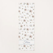 Moderne Boho Floral  yogamat (Voorkant)