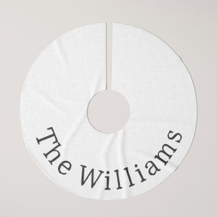 Moderne Boho Kerstmis met naam Tree Rok Kerstboom Rok