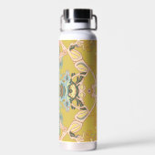 Moderne Boho Mandala Waterfles (Achterkant)