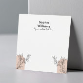 Moderne Boho Pastel Oorbel Sieraden Display Kaart