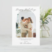 Moderne Boho vakantie Kaart (Staand voorkant)