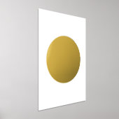 Moderne Bold CIRCLE GOLD Folie Afdrukken (Laagn)