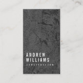 Moderne boomringbouw, ontwerp, bouwer visitekaartje (Voorkant)