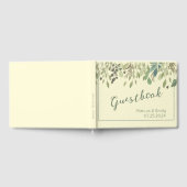 Moderne borst van kreeft en eucalyptus gastenboek (Volledig)