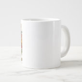 Moderne  bosvos jumbo mok (Voorkant rechts)