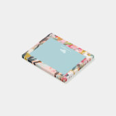 Moderne Botanische Abstracte Kunst Post-it® Notes (Schuin)