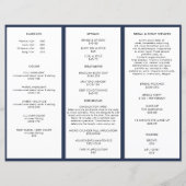 Moderne Botanische Bedrijfs drievoudige Brochure (Achterkant)