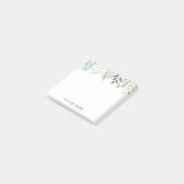 Moderne Botanische Bladeren Post-it® Notes (Schuin)