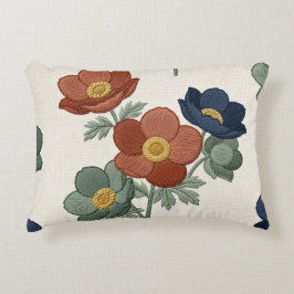 Moderne botanische bloemenkussen accent kussen