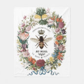 MODERNE BOTANISCHE KONINGBEDRIJF FLEECE DEKEN (Voorkant)