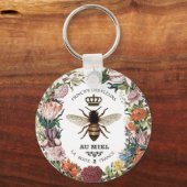 MODERNE  BOTANISCHE KONINGBEDRIJF SLEUTELHANGER (Voorkant)