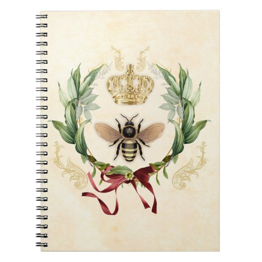 Moderne botanische koningin notitieboek (Voorkant)