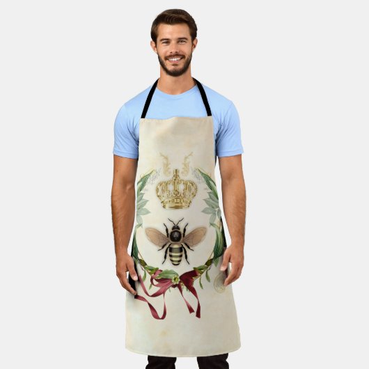 Moderne  botanische koningin schort (Gedragen)