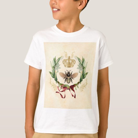 Moderne botanische koningin t-shirt (Voorkant)