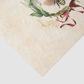 Moderne  botanische koningin tissuepapier (Detail)