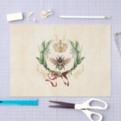 Moderne  botanische koningin tissuepapier (Craft)