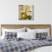 moderne  botanische print fruitpeer (Insitu (Slaapkamer))