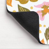  Moderne Botanische Spring Floral - Aangepast Muismat (Hoek)