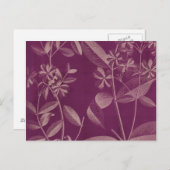 Moderne botany III Briefkaart (Voorkant / Achterkant)
