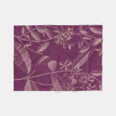 Moderne botany III Fleece Deken (Voorkant (Horizontaal))