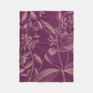 Moderne botany III Fleece Deken