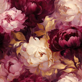 Moderne Bourgogne Blush Gouden Trouwdoek Servetten