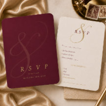 Moderne Bourgondië Gouden Trouw RSVP
