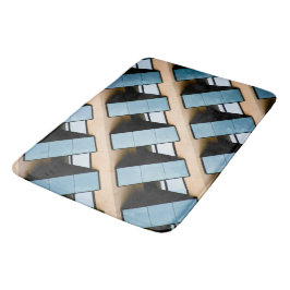 Moderne bouwarchitectuur badmat