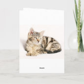 Moderne briefing foto bruiloft bedankkaart (Achterkant)