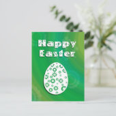 Moderne Briefkaart voor moderne ethervormig papier (Staand voorkant)