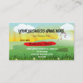 Moderne Bright Festival Thème Carte de visite (Devant)