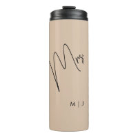 Moderne bruid | Beige + Zwart Script