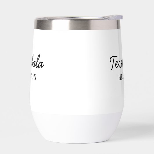 Moderne bruidsmeisje minimalistische script ontwer (Links)