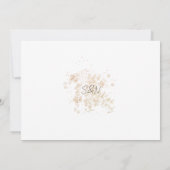 Moderne bruiloft-collage voor script save the date (Achterkant)